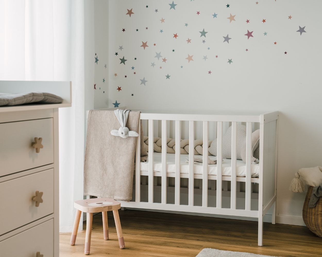 IKEA Babyzimmer Wanddeko und Möbel